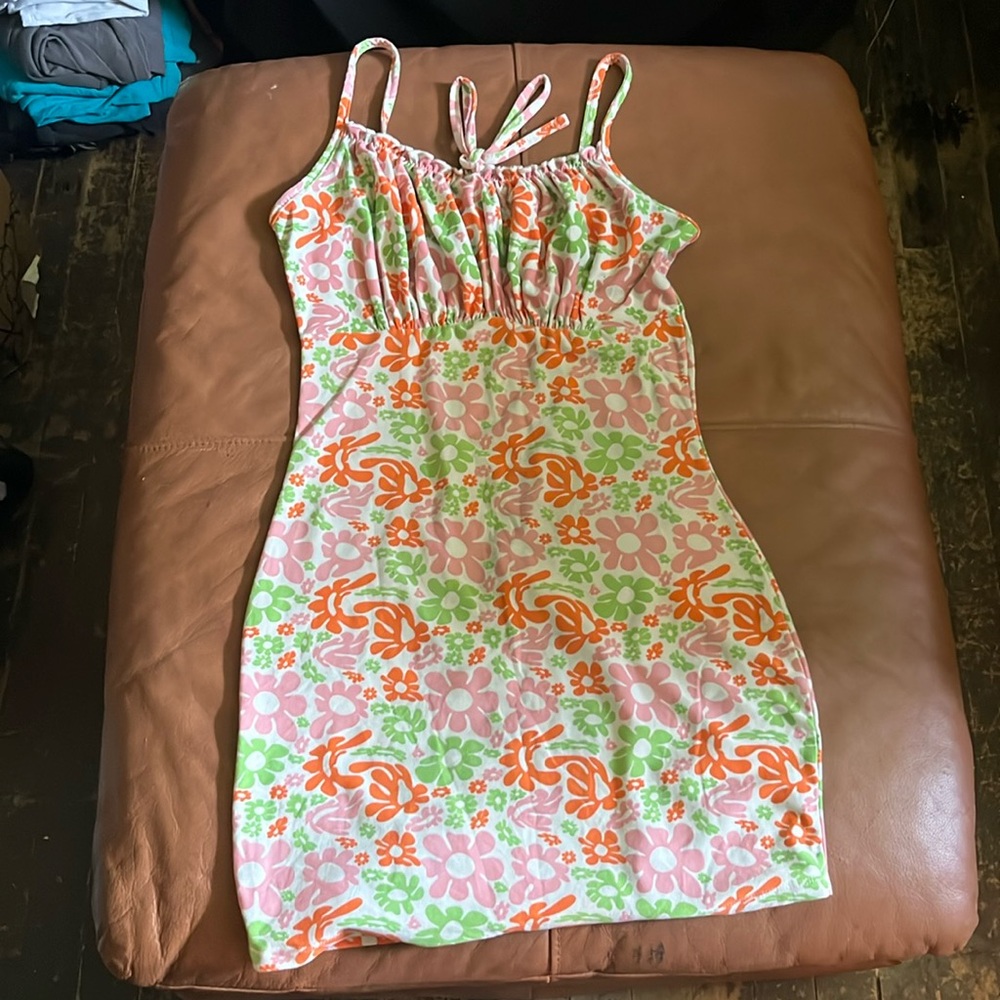 Floral Hippie Curvy Dress